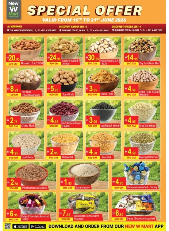 Special Offers from New W Mart until 21st June - New W Mart UAE Offers & Promotions catalogue cover