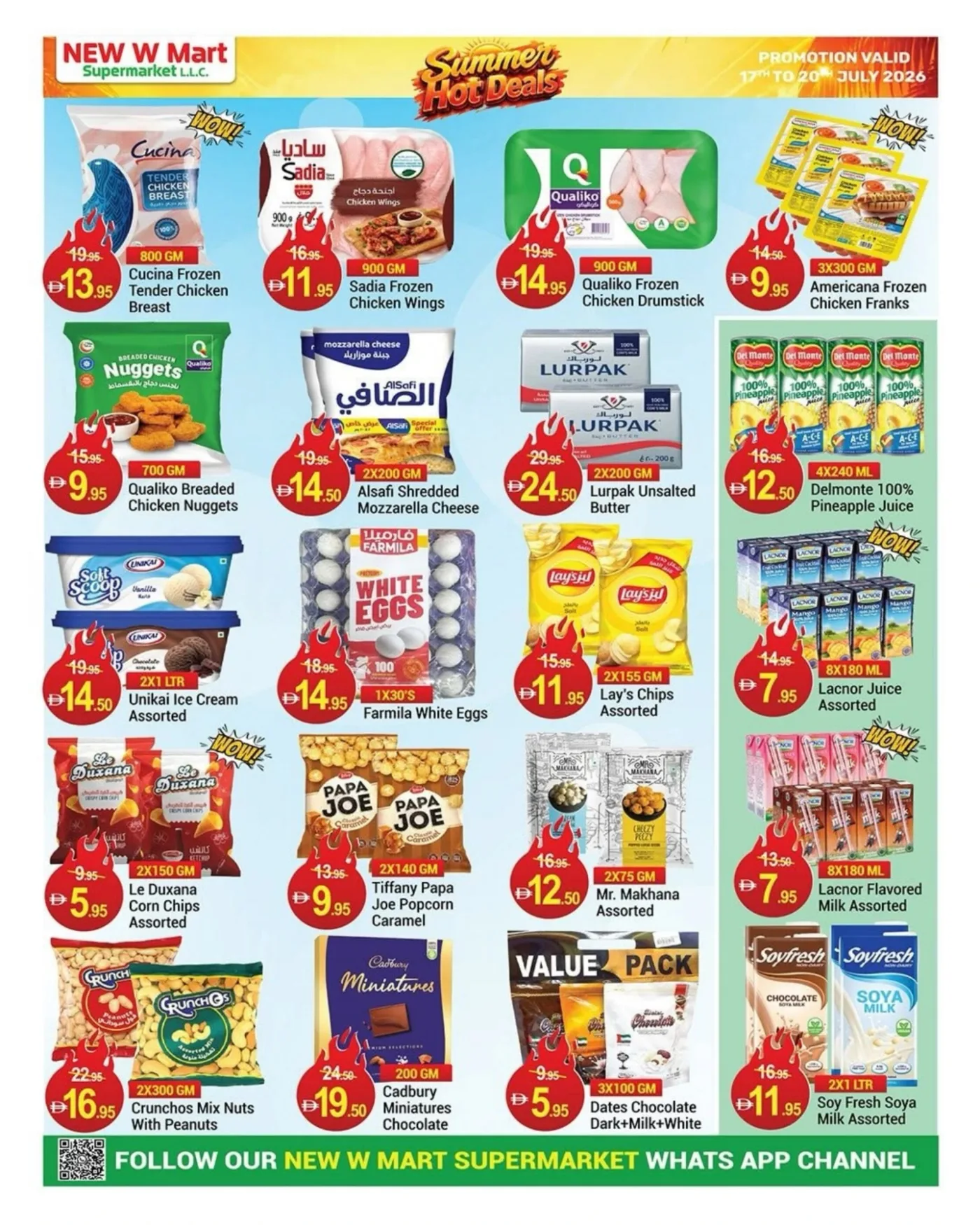 Summer Hot Deals from New W Mart until 20th July - New W Mart UAE Offers & Promotions — page 2