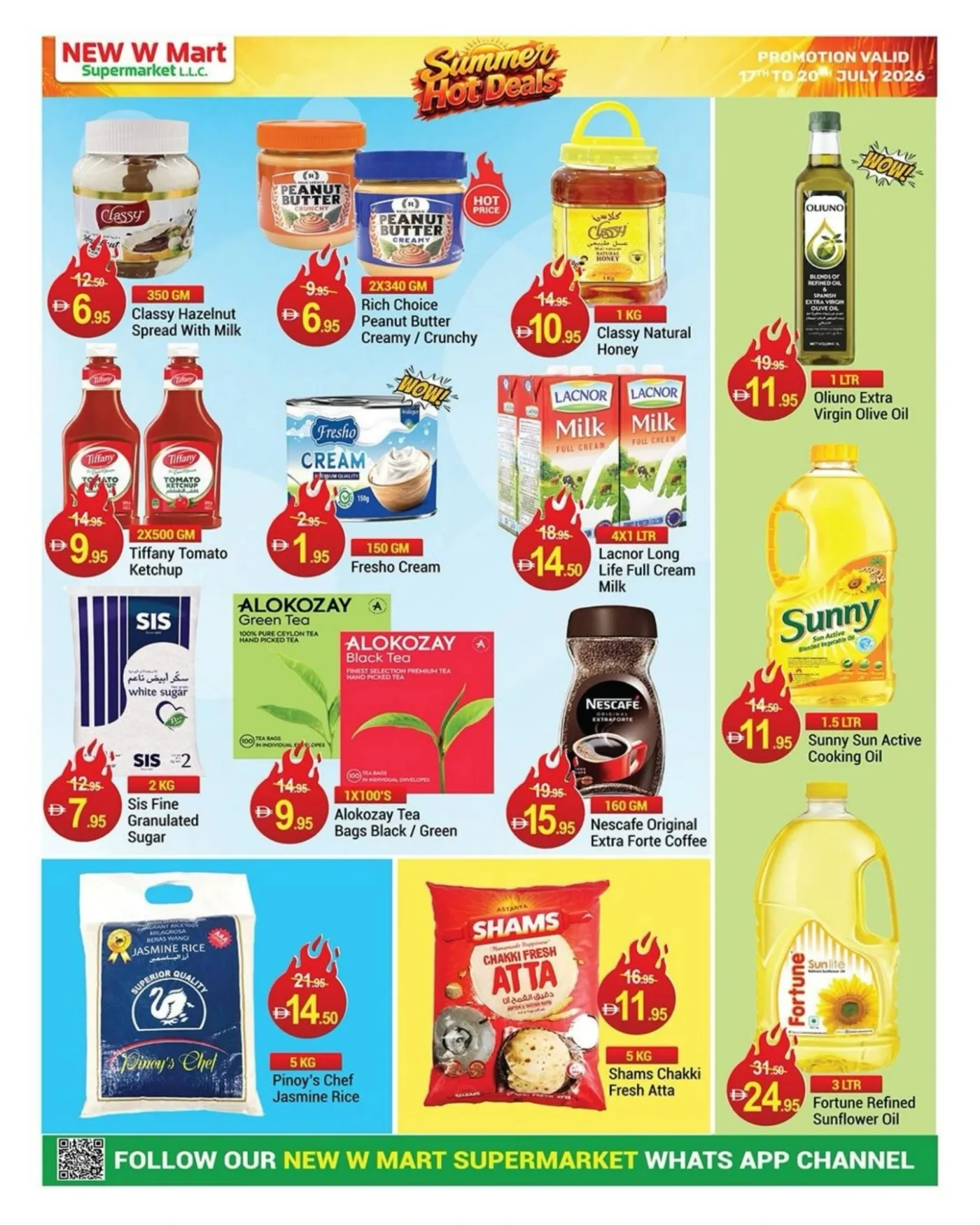 Summer Hot Deals from New W Mart until 20th July - New W Mart UAE Offers & Promotions — page 4