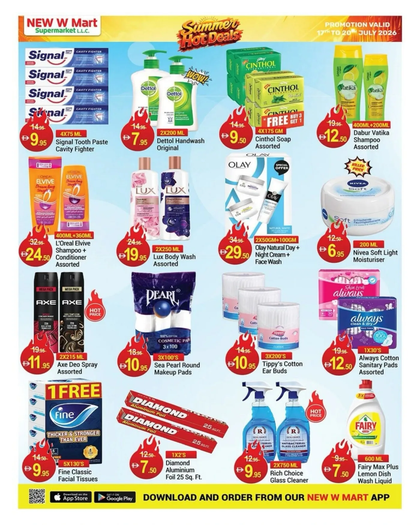 Summer Hot Deals from New W Mart until 20th July - New W Mart UAE Offers & Promotions — page 5