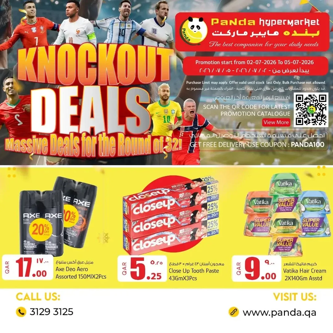 Knock Out Deals, Vol 2 from Panda Hypermarket until 5th July - Panda Hypermarket Qatar Offers & Promotions — page 3