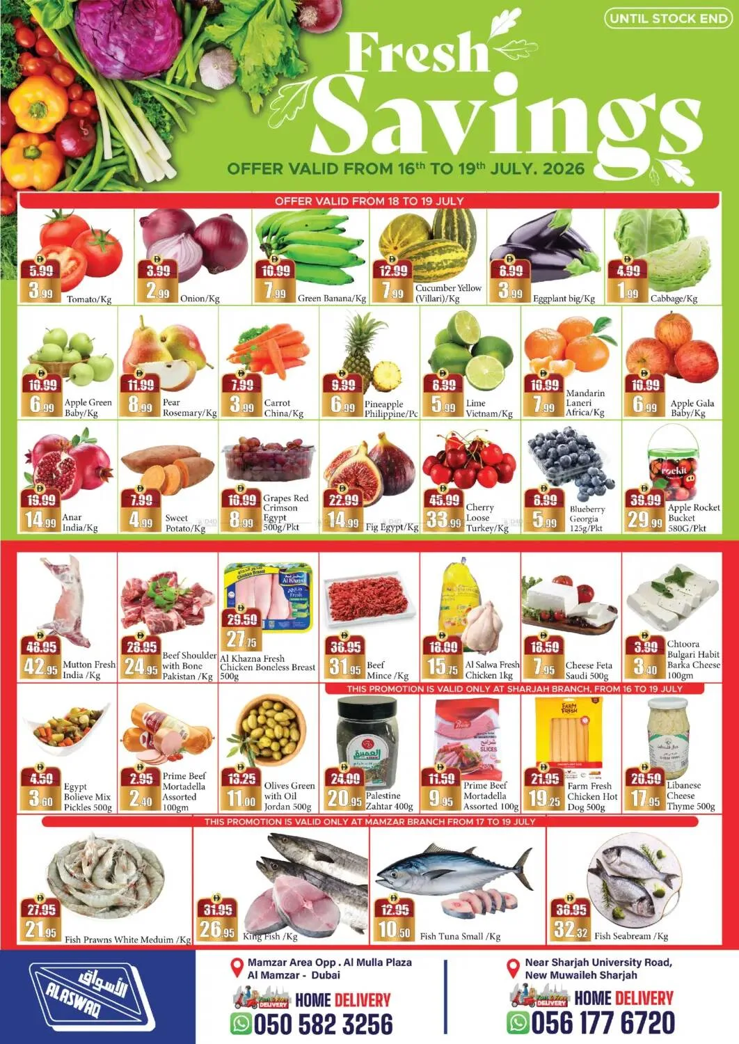 Fresh Savings - Sharjah from RAK National Markets until 19th July - RAK National Markets UAE Offers & Promotions — page 2