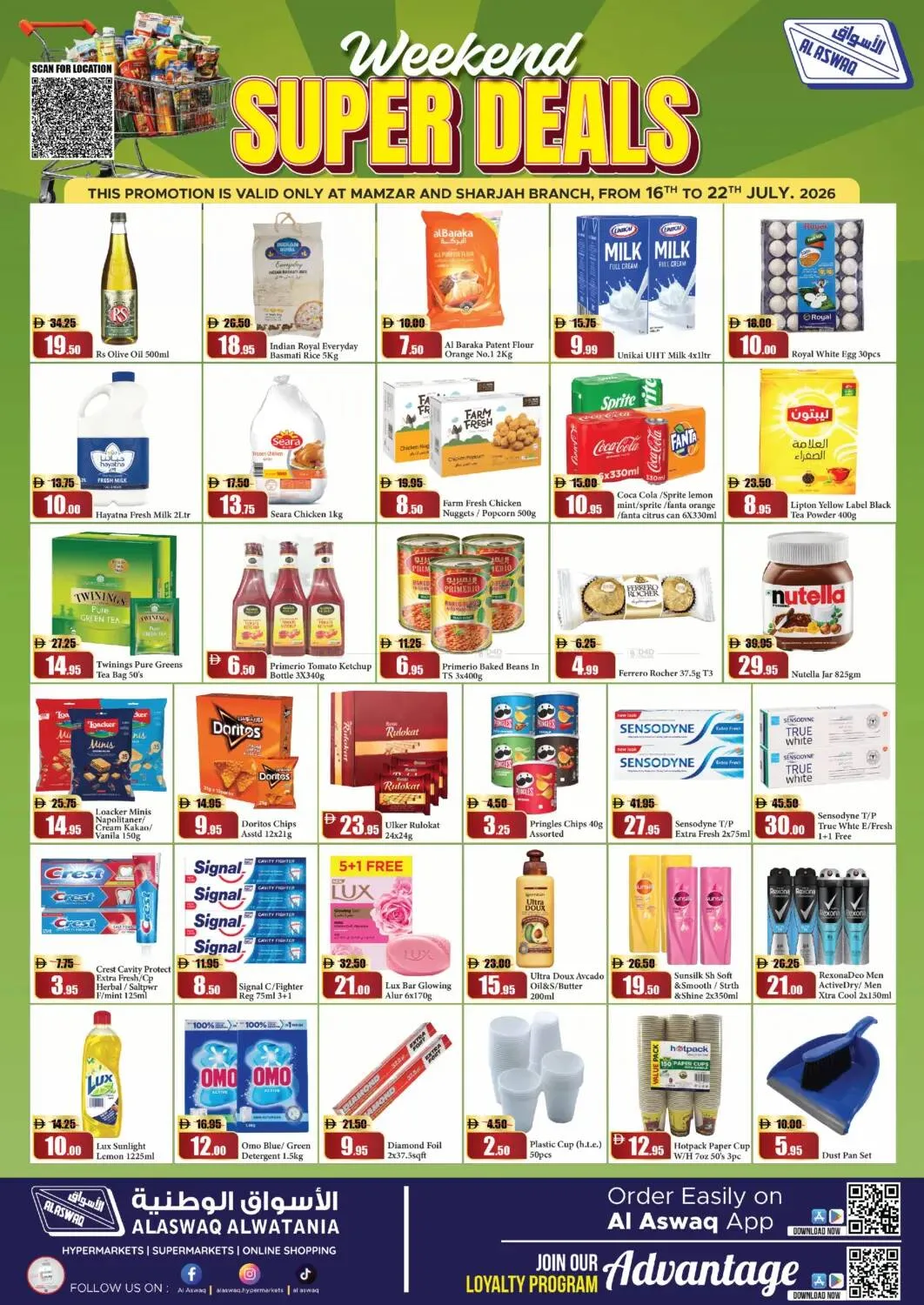 Weekend Super Deals - Sharjah from RAK National Markets until 22nd July - RAK National Markets UAE Offers & Promotions — page 2