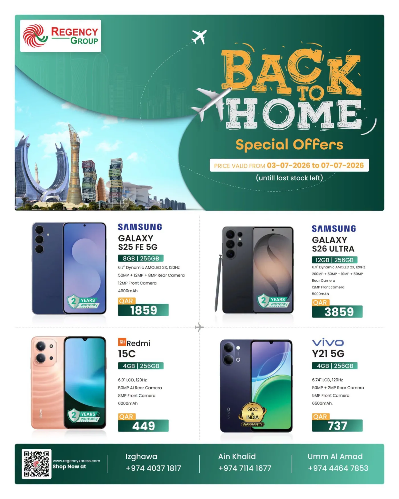 Back to Home Special Offers from Regency Hypermarket until 7th July - Regency Hypermarket Qatar Offers & Promotions catalogue cover