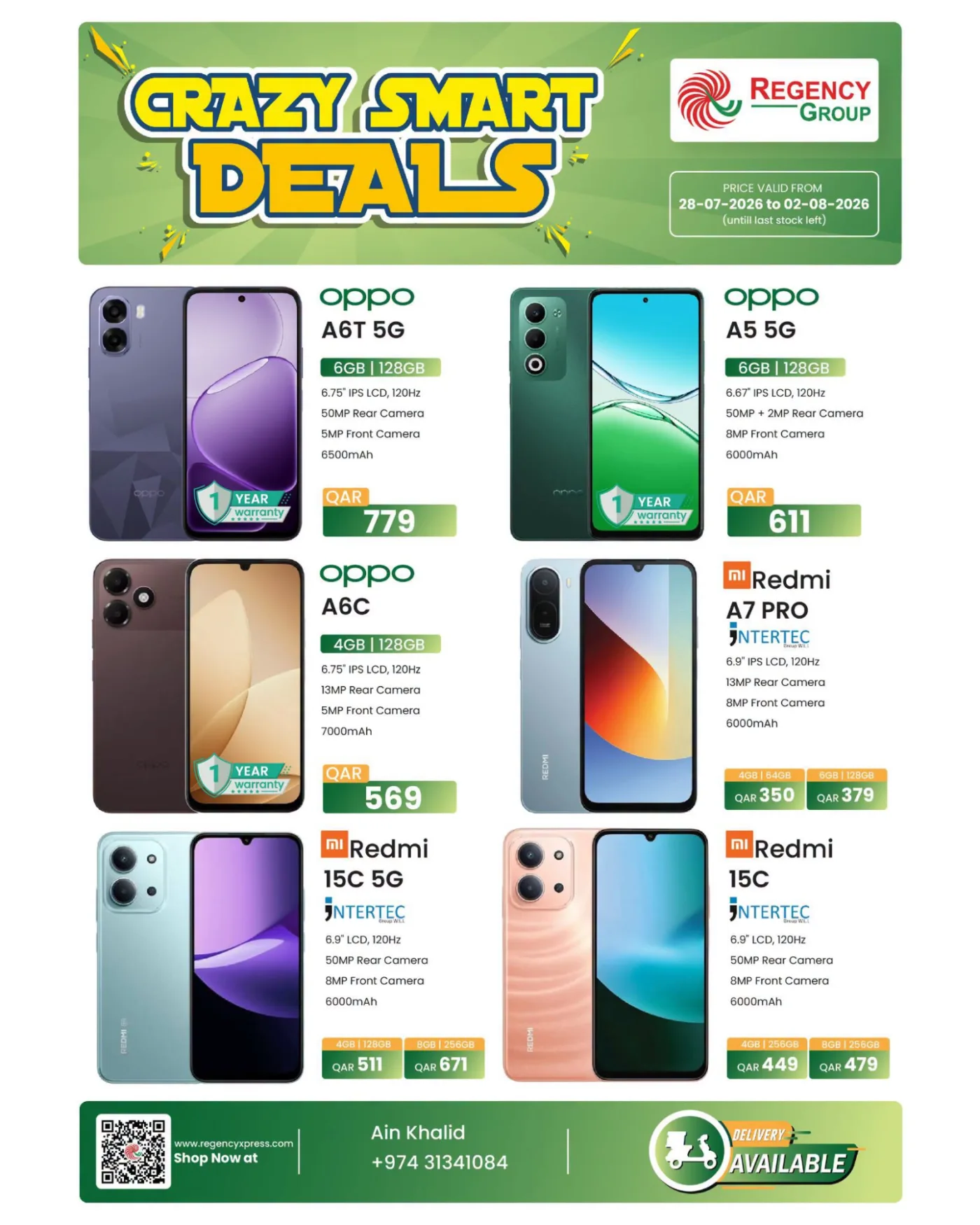 Crazy Smart Deals - Ain Khalid from Regency Hypermarket until 2nd August - Regency Hypermarket Qatar Offers & Promotions — page 2