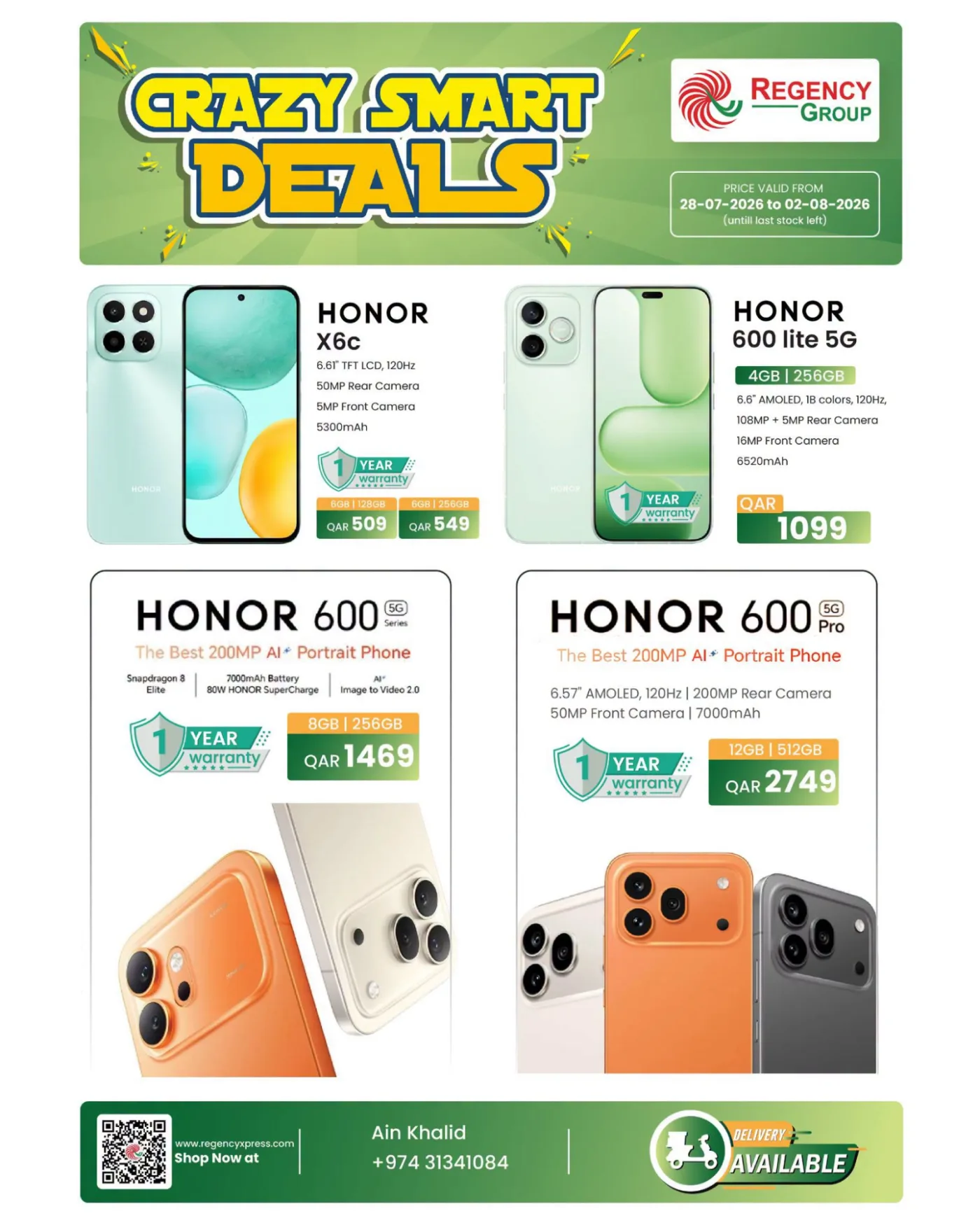 Crazy Smart Deals - Ain Khalid from Regency Hypermarket until 2nd August - Regency Hypermarket Qatar Offers & Promotions — page 4