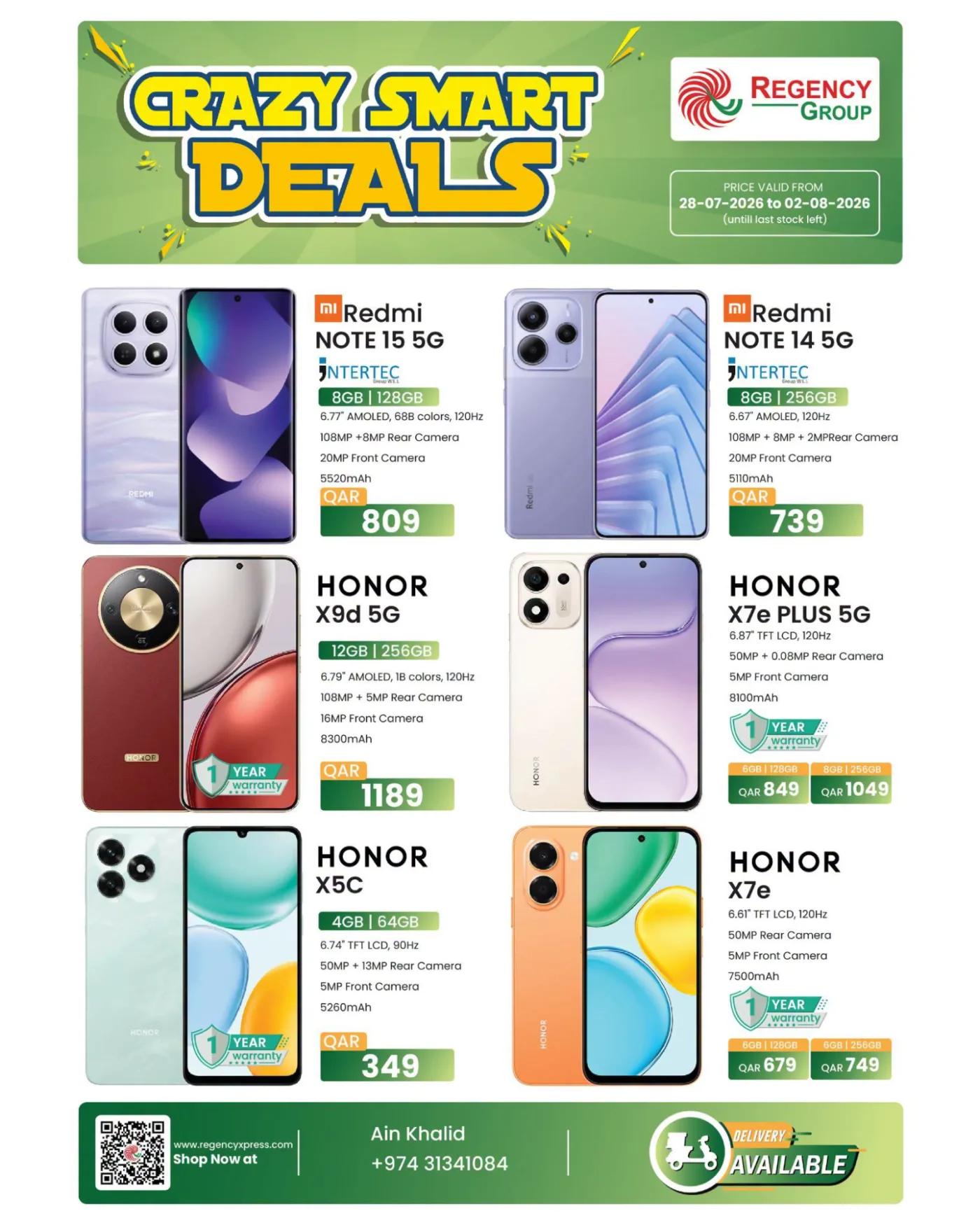Crazy Smart Deals - Ain Khalid from Regency Hypermarket until 2nd August - Regency Hypermarket Qatar Offers & Promotions — page 5