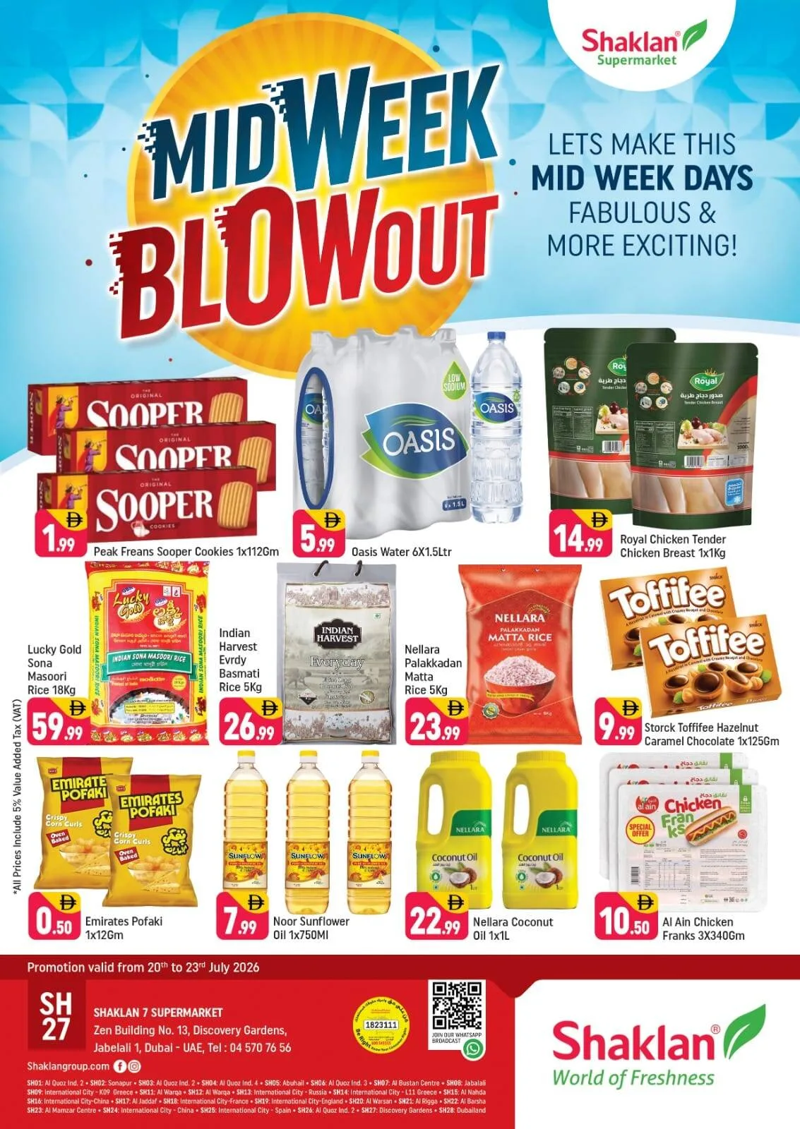 Midweek Blowout - Shaklan 7 Supermarket, Zen Building, Jebel Ali from Shaklan until 23rd July - Shaklan UAE Offers & Promotions — page 2
