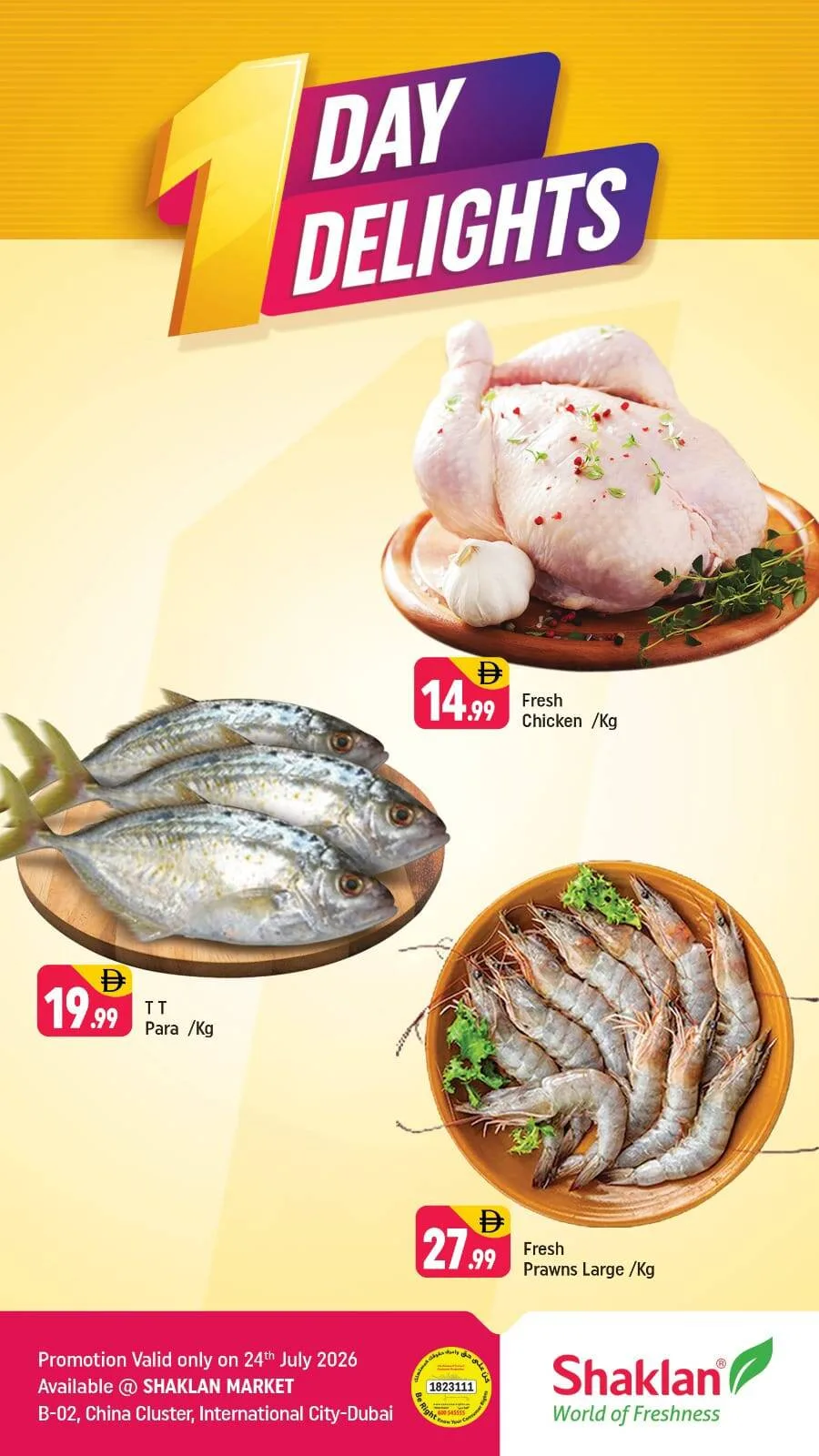 One Day Delights - B02 China Cluster, Dubai from Shaklan until 24th July - Shaklan UAE Offers & Promotions — page 2