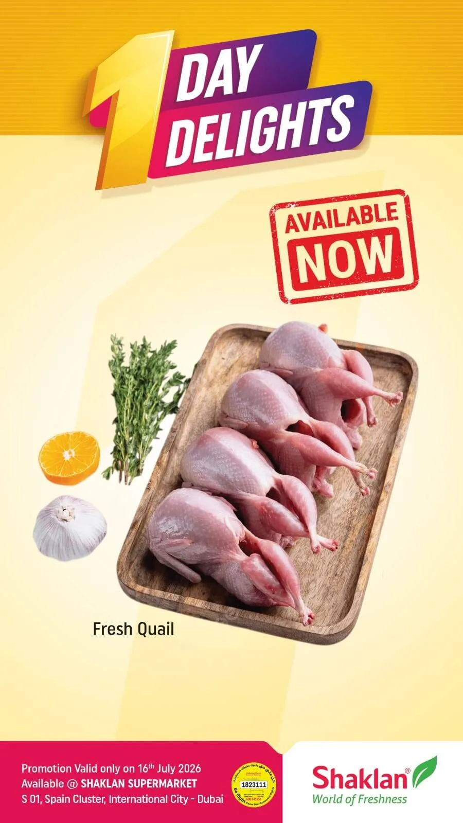One Day Delights - S01, International City, Spain Cluster from Shaklan until 16th July - Shaklan UAE Offers & Promotions — page 2