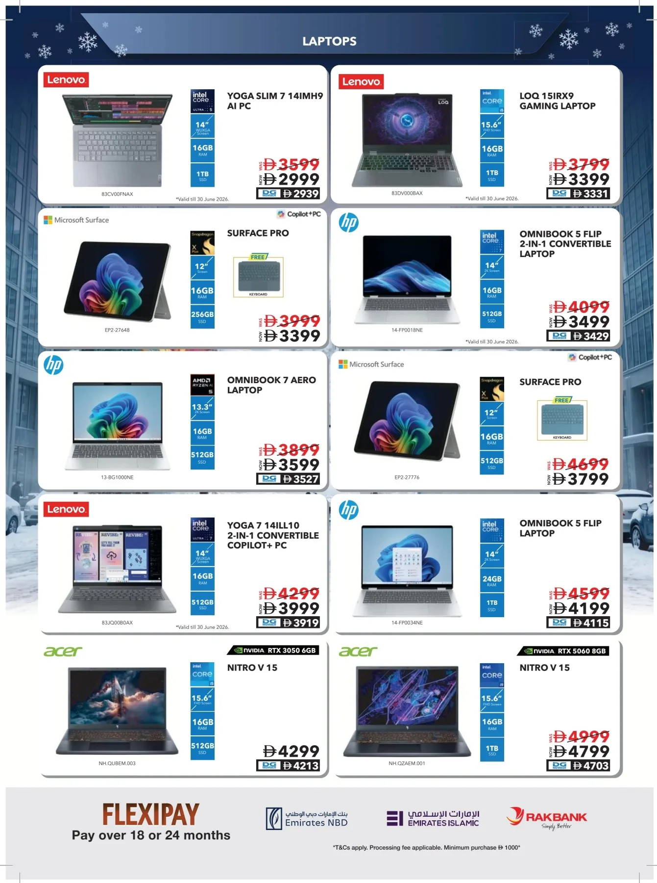 Subzero Fiesta from Sharaf DG until 12th July - Sharaf DG UAE Offers & Promotions — page 48