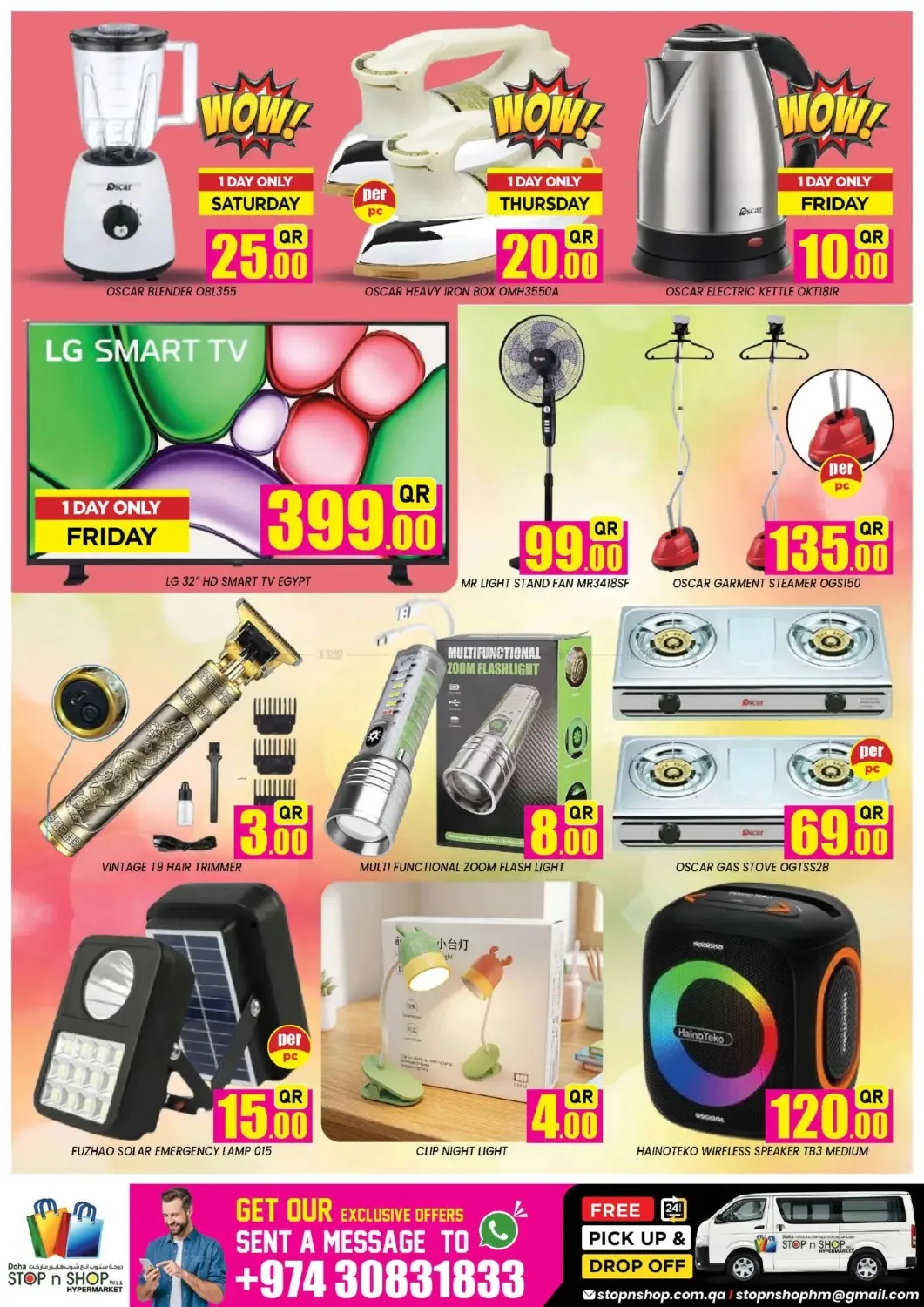Killer Price Deals - Al Muntazah from Stop n Shop until 11th July - Stop n Shop Qatar Offers & Promotions — page 13