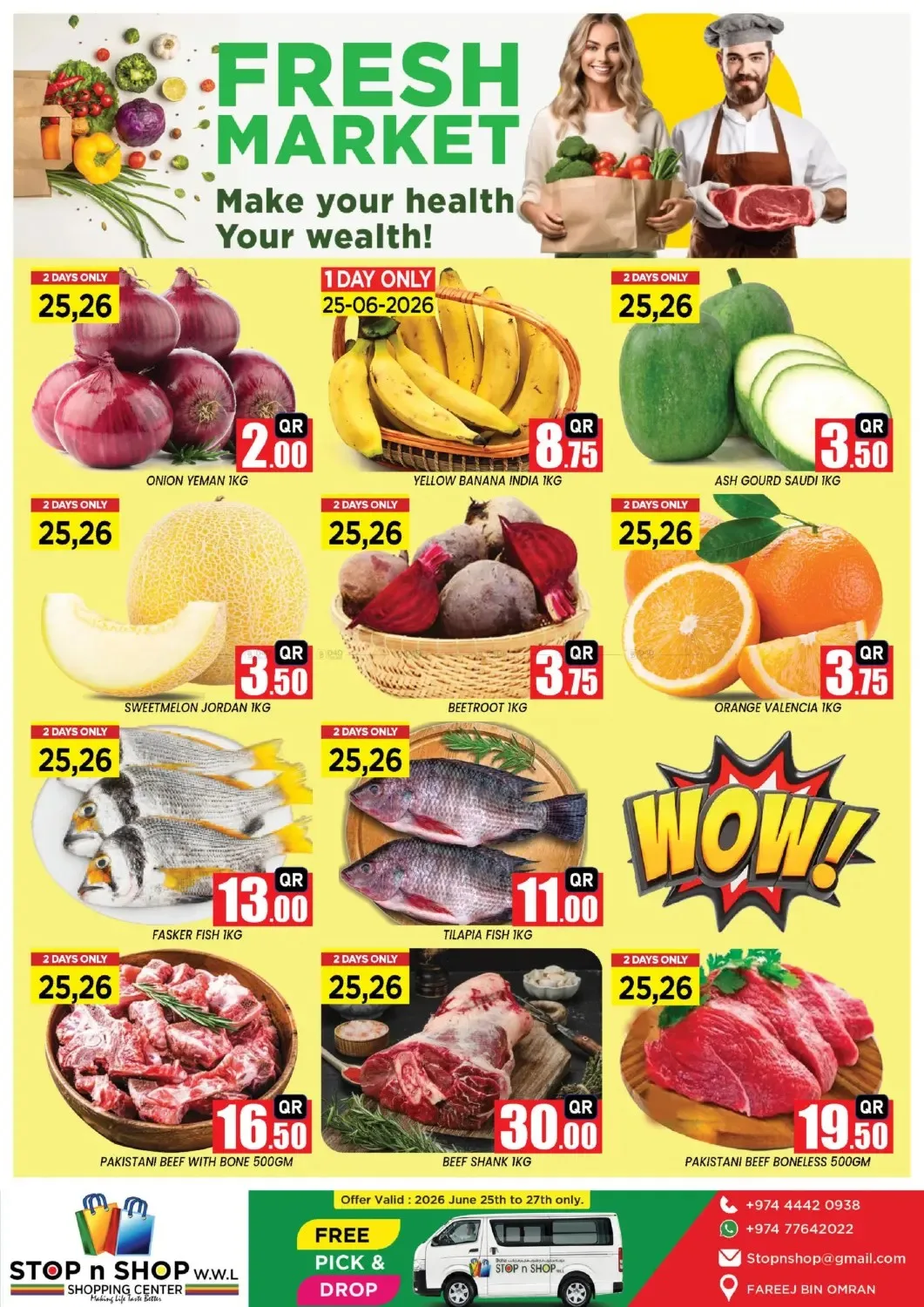 Weekend Super Saver Deals - Fereej Bin Omran from Stop n Shop until 27th June - Stop n Shop Qatar Offers & Promotions — page 2