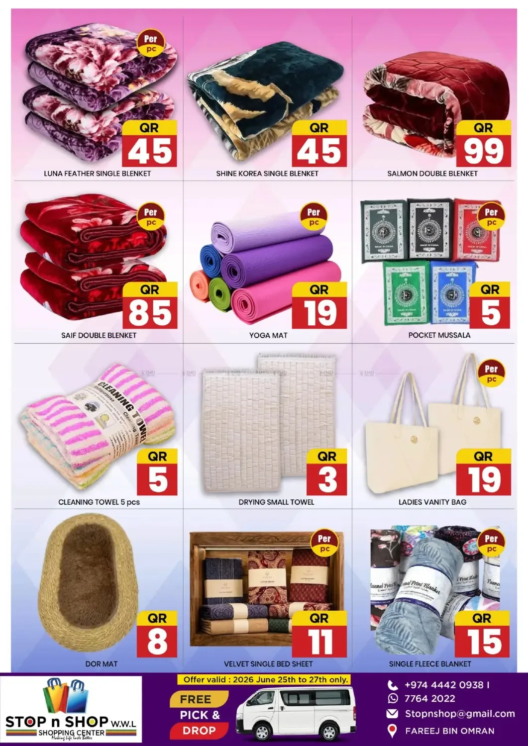 Weekend Super Saver Deals - Fereej Bin Omran from Stop n Shop until 27th June - Stop n Shop Qatar Offers & Promotions — page 8