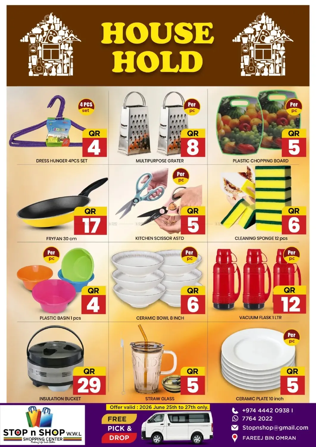 Weekend Super Saver Deals - Fereej Bin Omran from Stop n Shop until 27th June - Stop n Shop Qatar Offers & Promotions — page 9