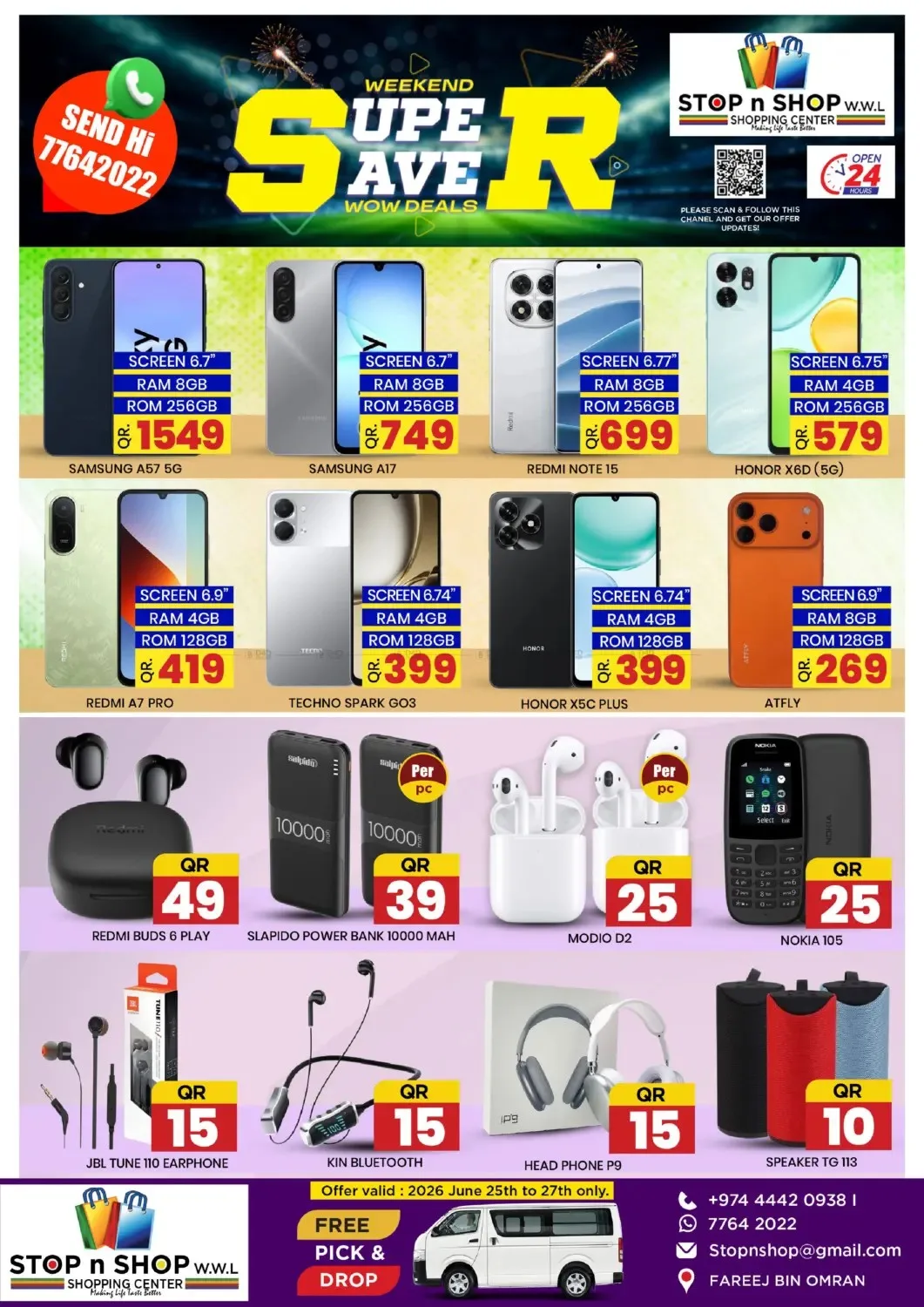 Weekend Super Saver Deals - Fereej Bin Omran from Stop n Shop until 27th June - Stop n Shop Qatar Offers & Promotions — page 10