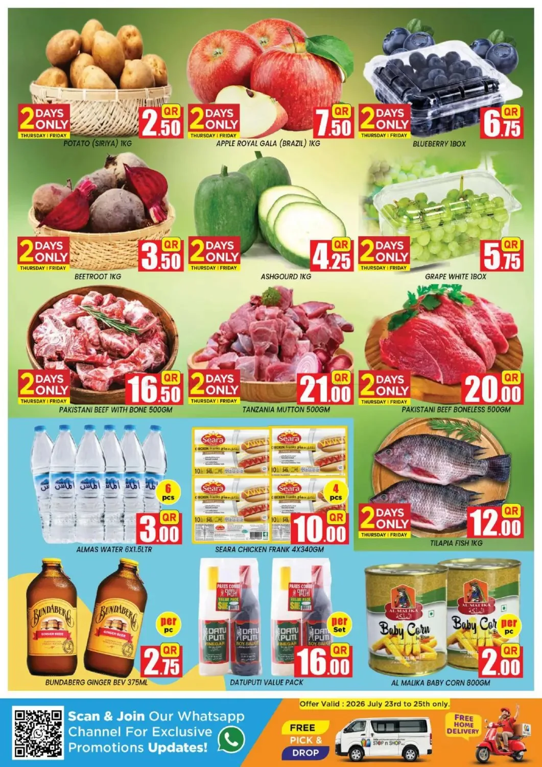 Wow Deals - Fereej Bin Omran from Stop n Shop until 25th July - Stop n Shop Qatar Offers & Promotions — page 1
