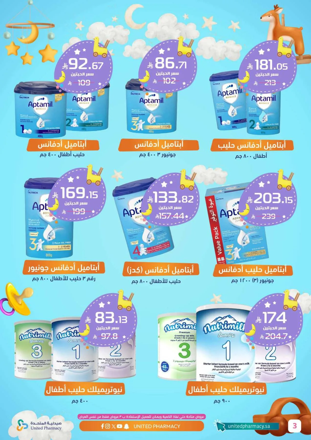 Baby Care Offers from United Pharmacy until 6th May - United Pharmacy KSA Offers & Promotions — page 3