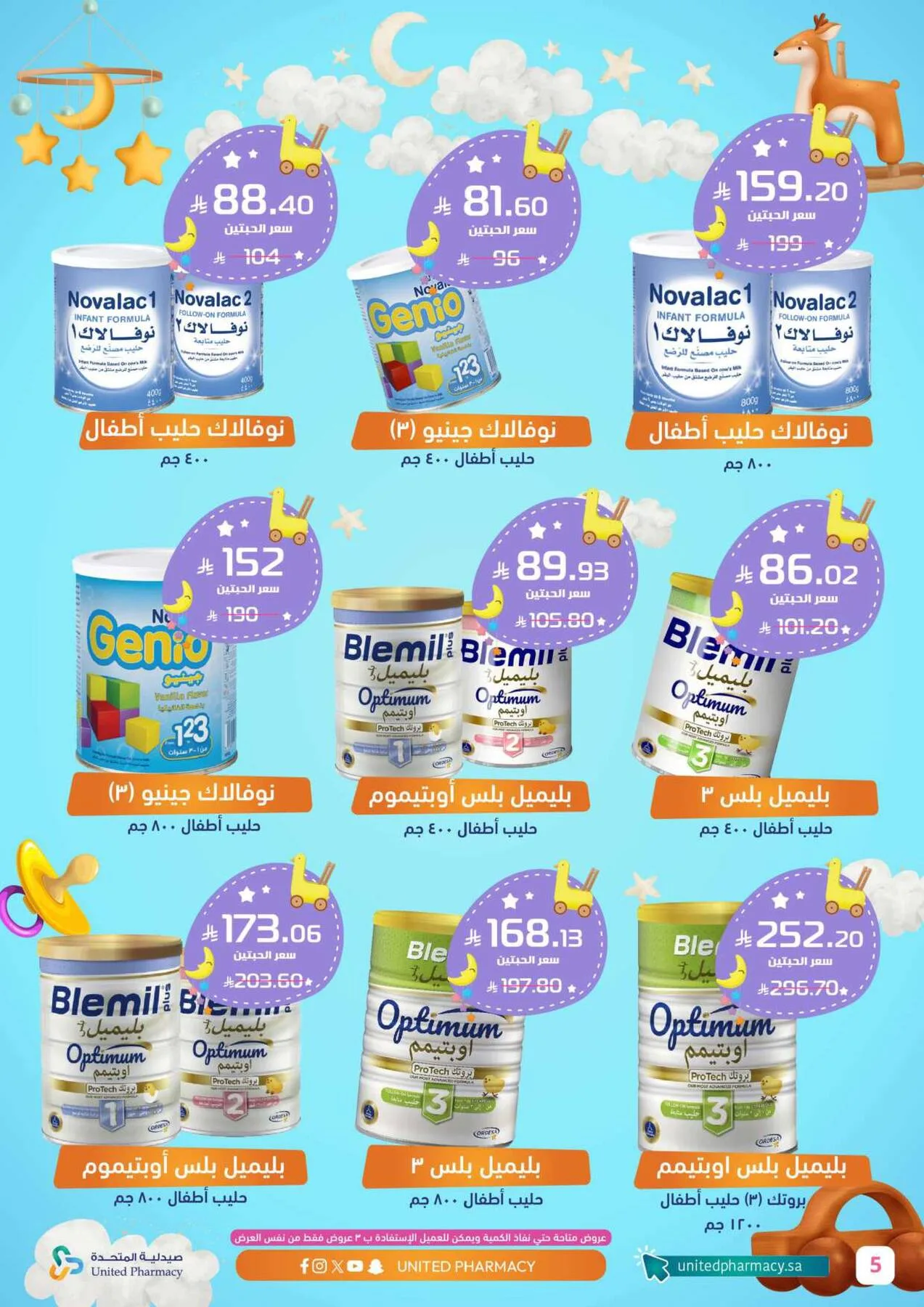 Baby Care Offers from United Pharmacy until 6th May - United Pharmacy KSA Offers & Promotions — page 5