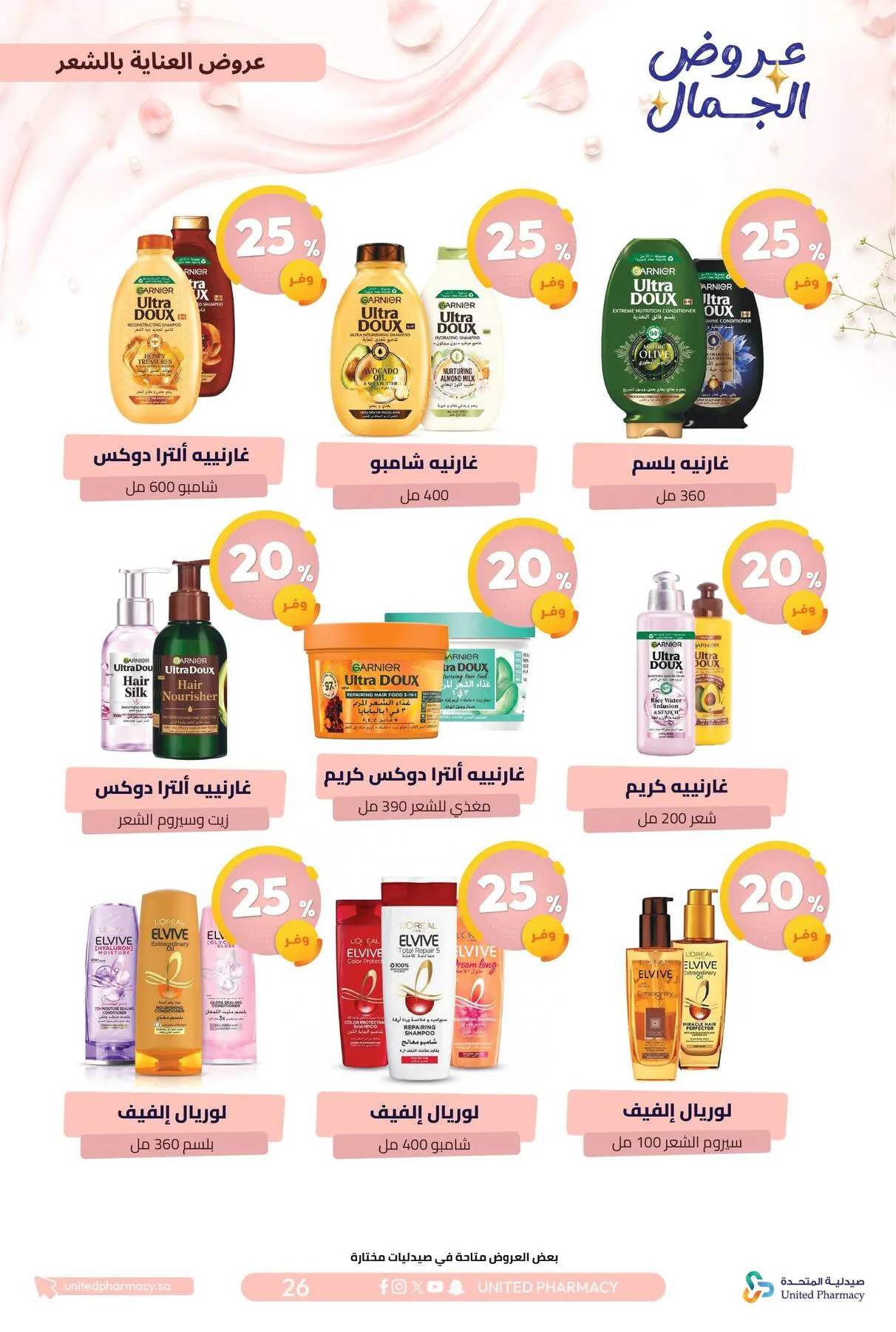Beauty Offers from United Pharmacy until 7th August - United Pharmacy KSA Offers & Promotions — page 30