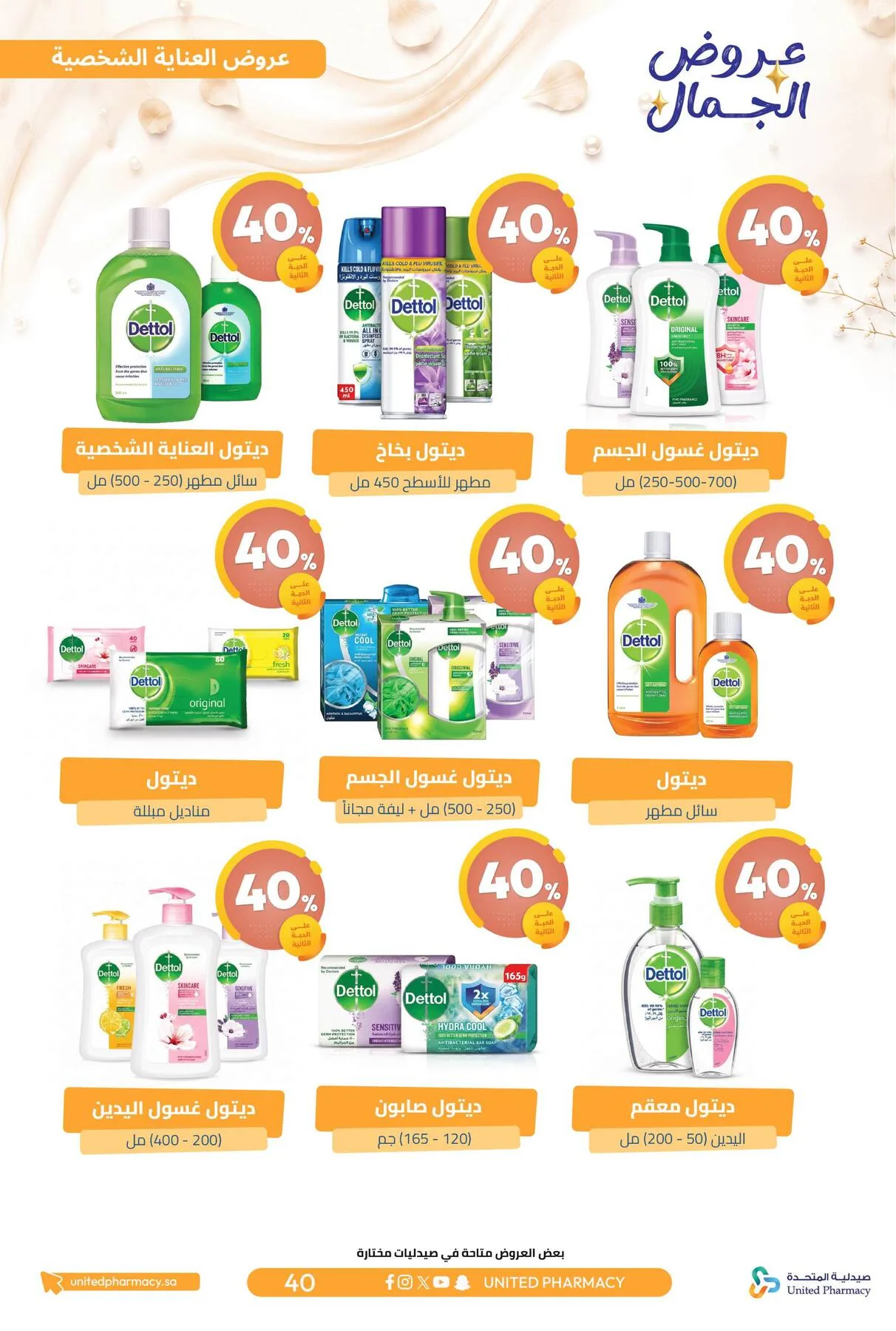 Beauty Offers from United Pharmacy until 7th August - United Pharmacy KSA Offers & Promotions — page 44