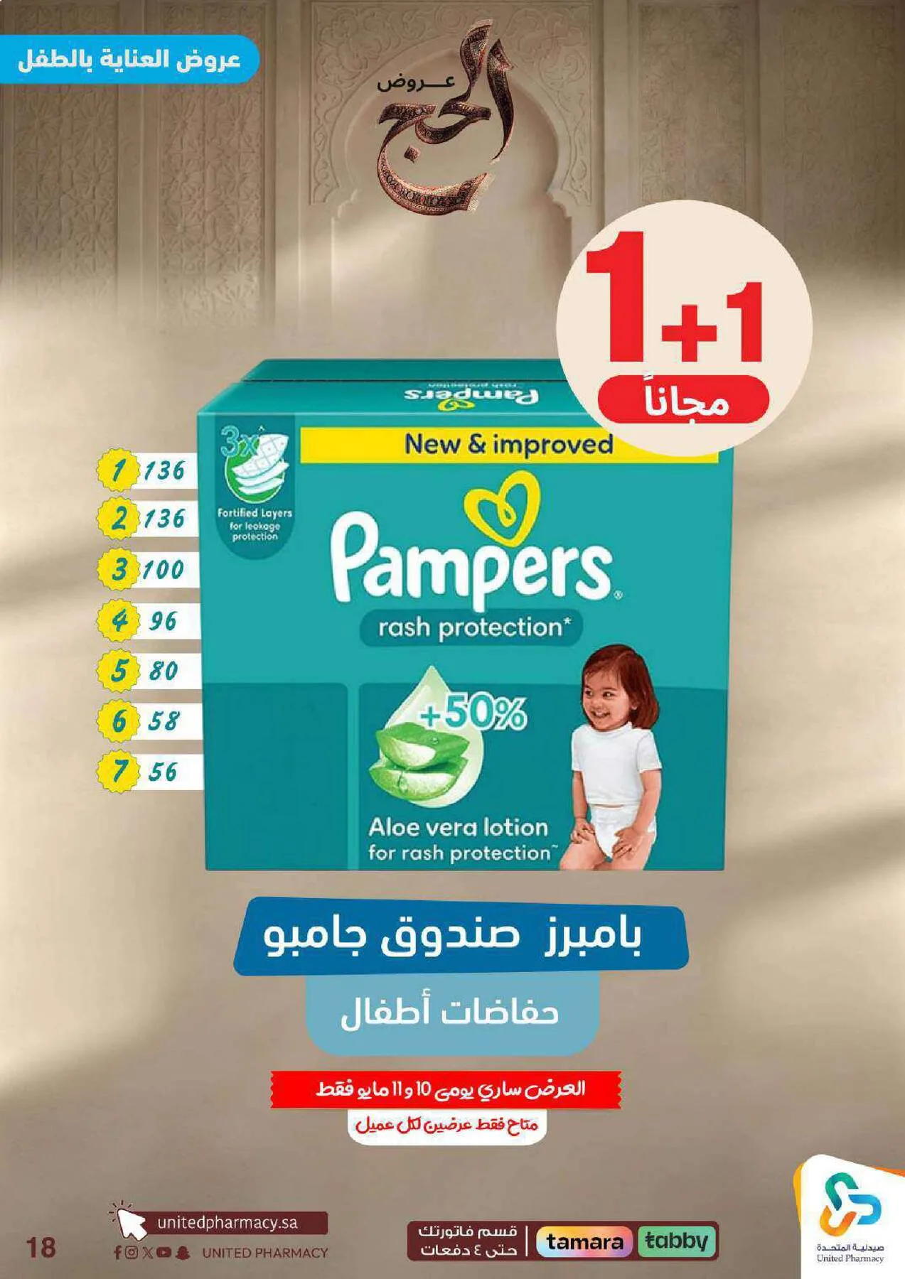 عروض الحج من صيدلية المتحدة حتي 9 مايو - عروض وتخفيضات صيدلية المتحدة السعودية — page 18