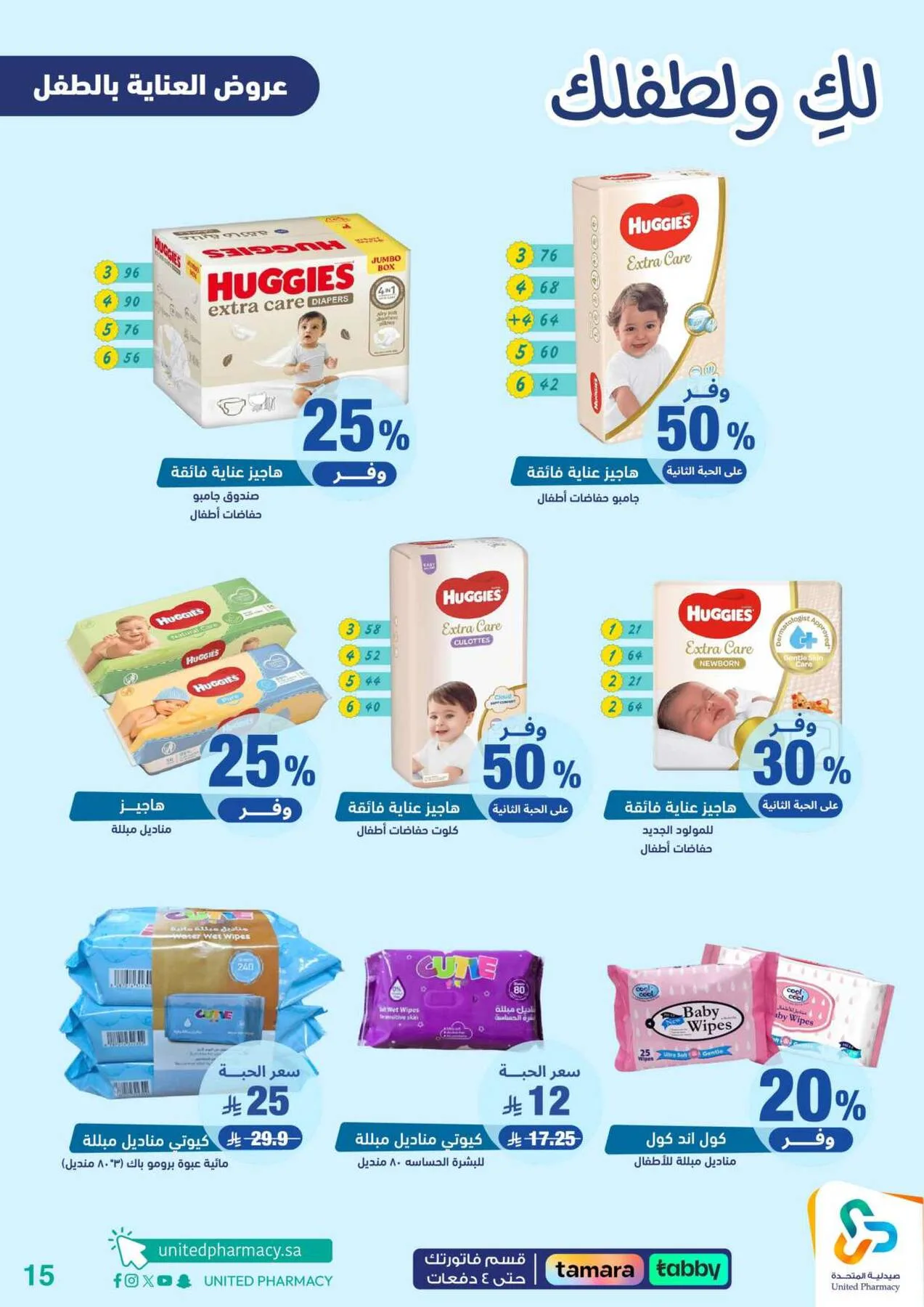 Offers for You & Your Baby from United Pharmacy until 24th April - United Pharmacy KSA Offers & Promotions — page 15