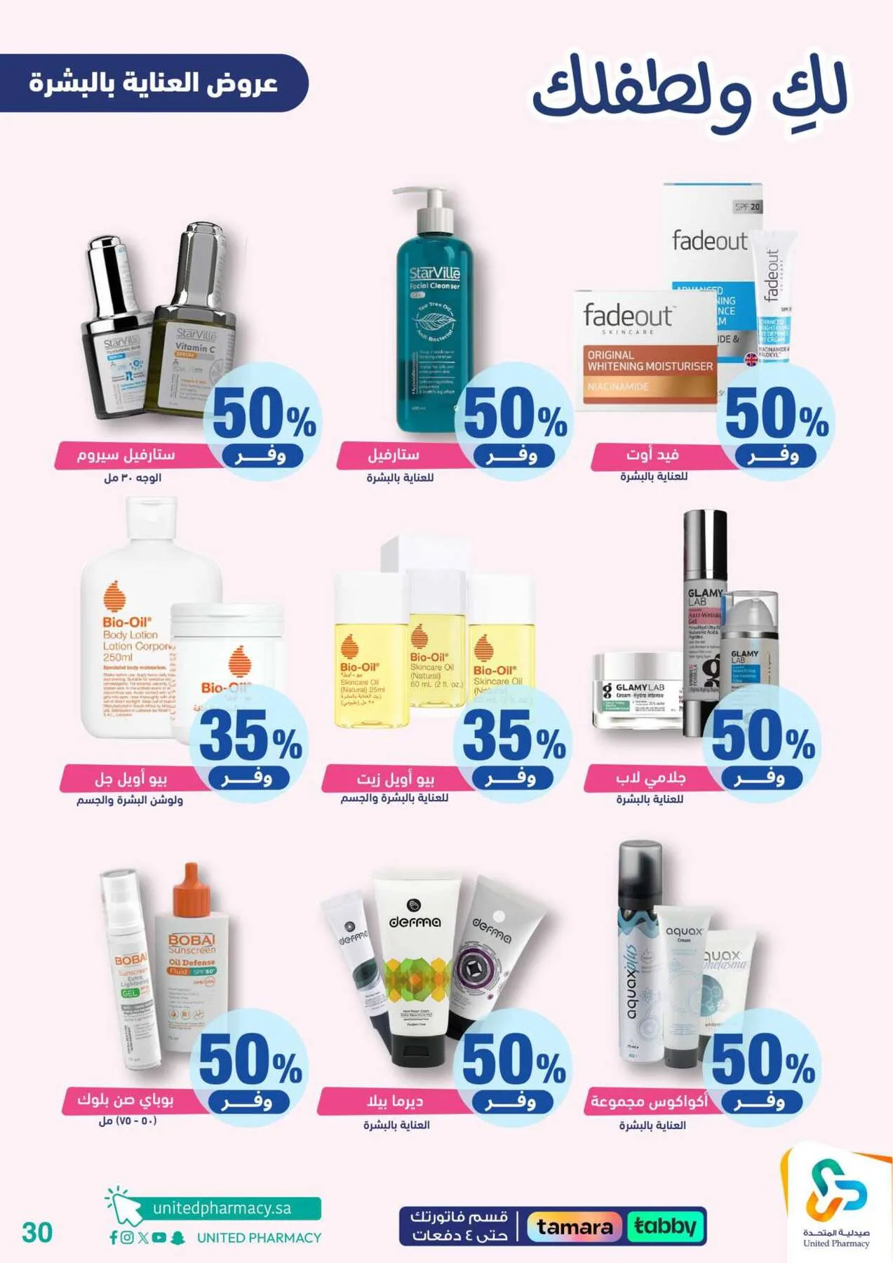 Offers for You & Your Baby from United Pharmacy until 24th April - United Pharmacy KSA Offers & Promotions — page 30