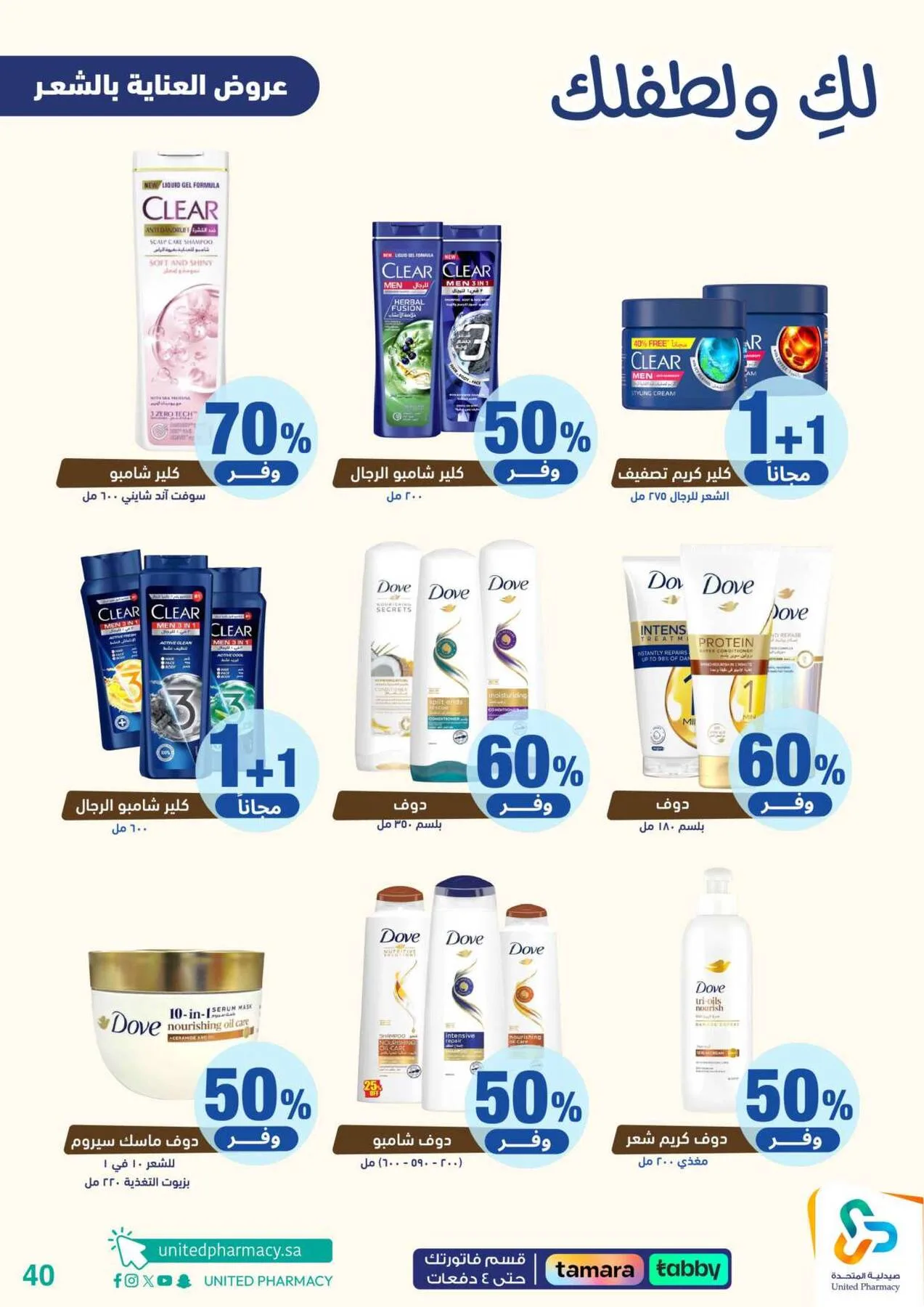 Offers for You & Your Baby from United Pharmacy until 24th April - United Pharmacy KSA Offers & Promotions — page 40