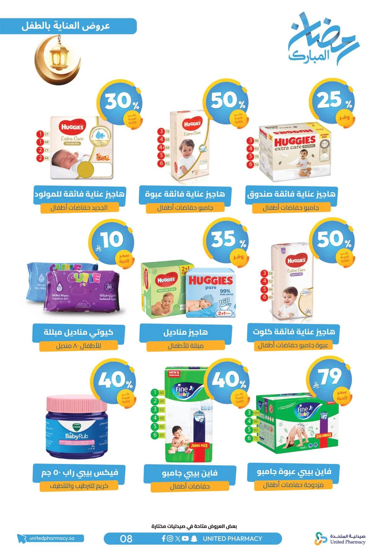 Ramadan Mubarak Offers from United Pharmacy until 8th March - United Pharmacy KSA Offers & Promotions — page 11