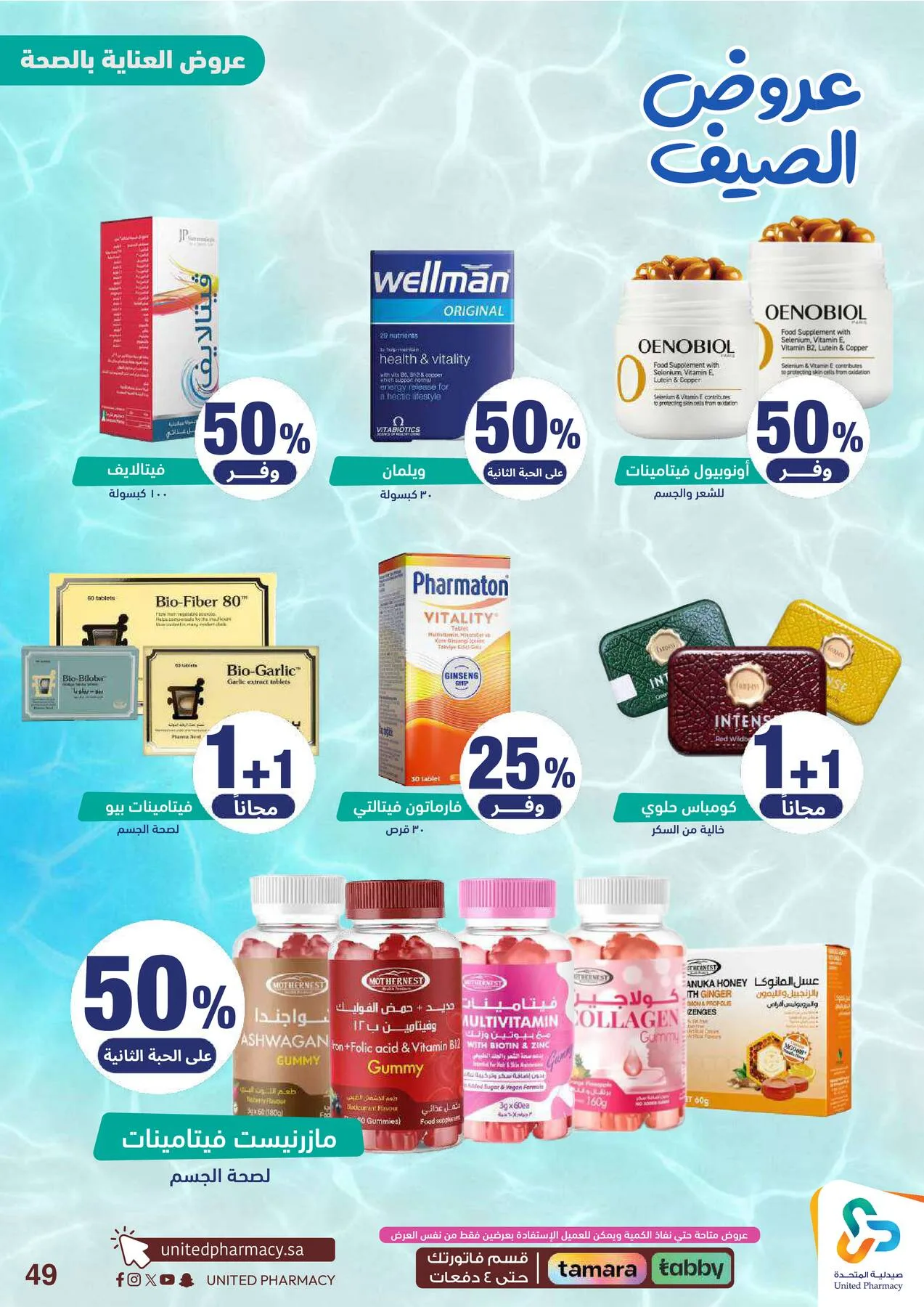 Summer Offers from United Pharmacy until 25th June - United Pharmacy KSA Offers & Promotions — page 51