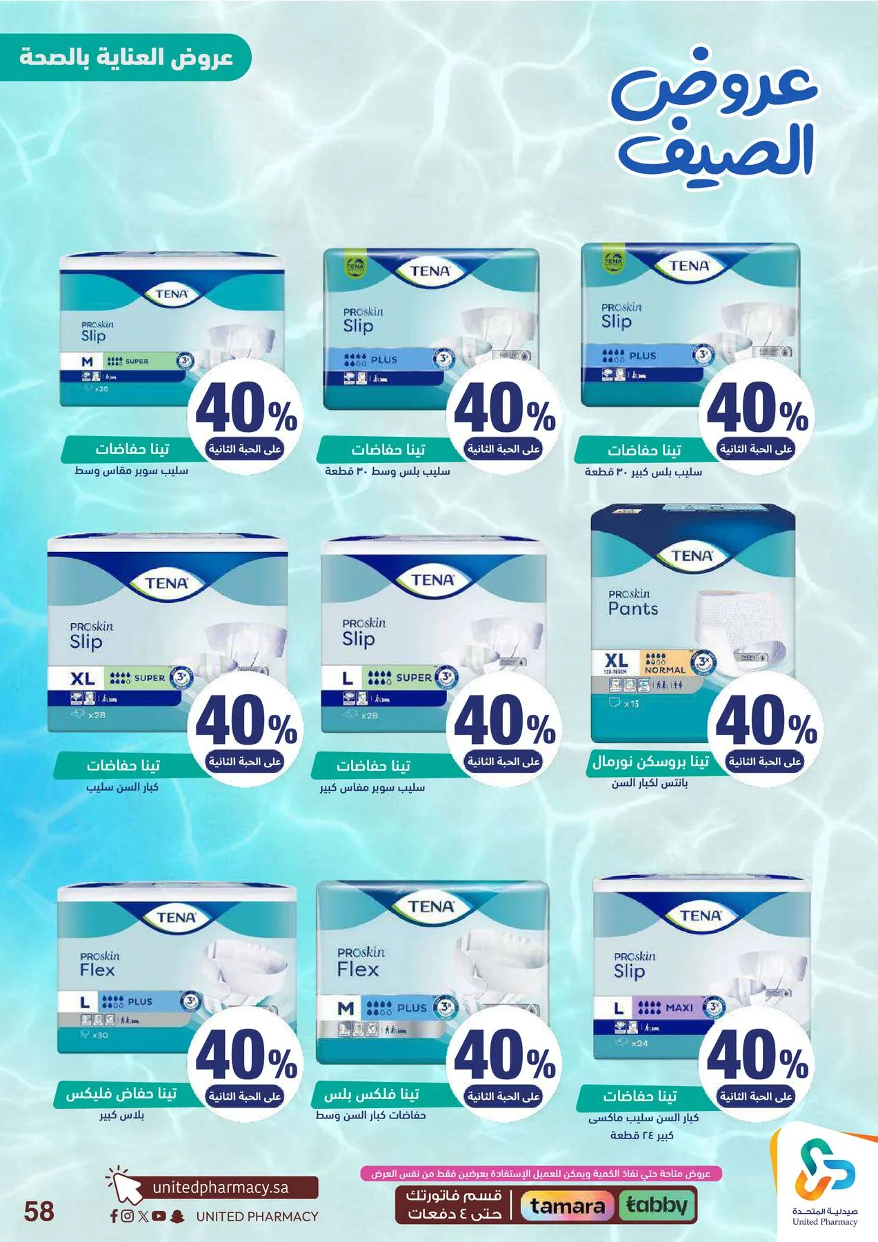 Summer Offers from United Pharmacy until 25th June - United Pharmacy KSA Offers & Promotions — page 60