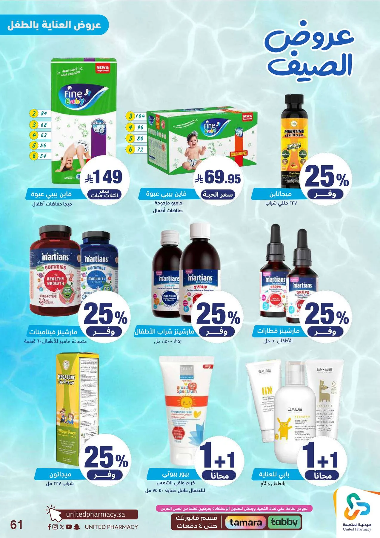 Summer Offers from United Pharmacy until 25th June - United Pharmacy KSA Offers & Promotions — page 63