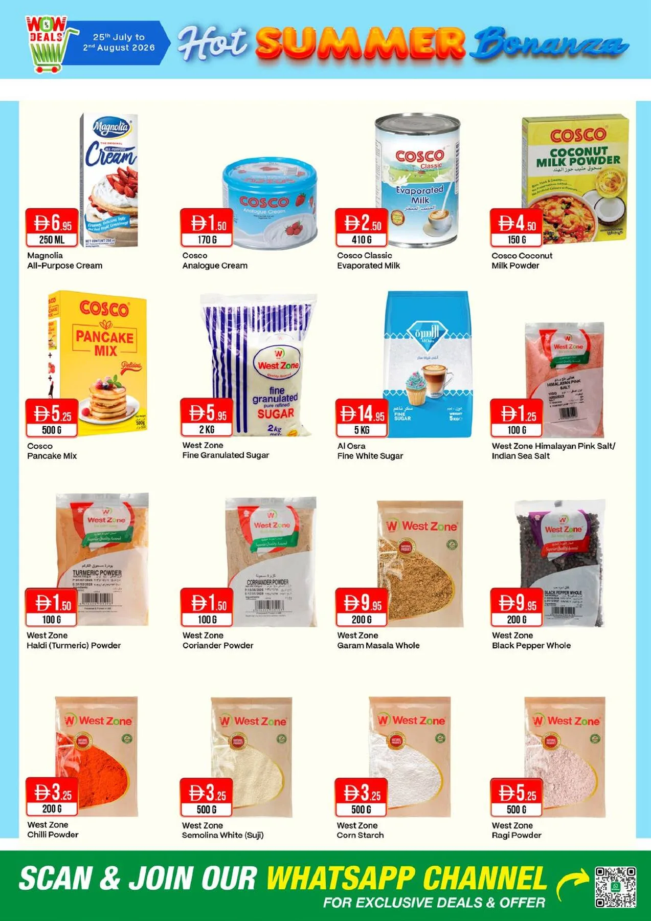 Hot Summer Bonanza from West Zone until 2nd August - West Zone UAE Offers & Promotions — page 11