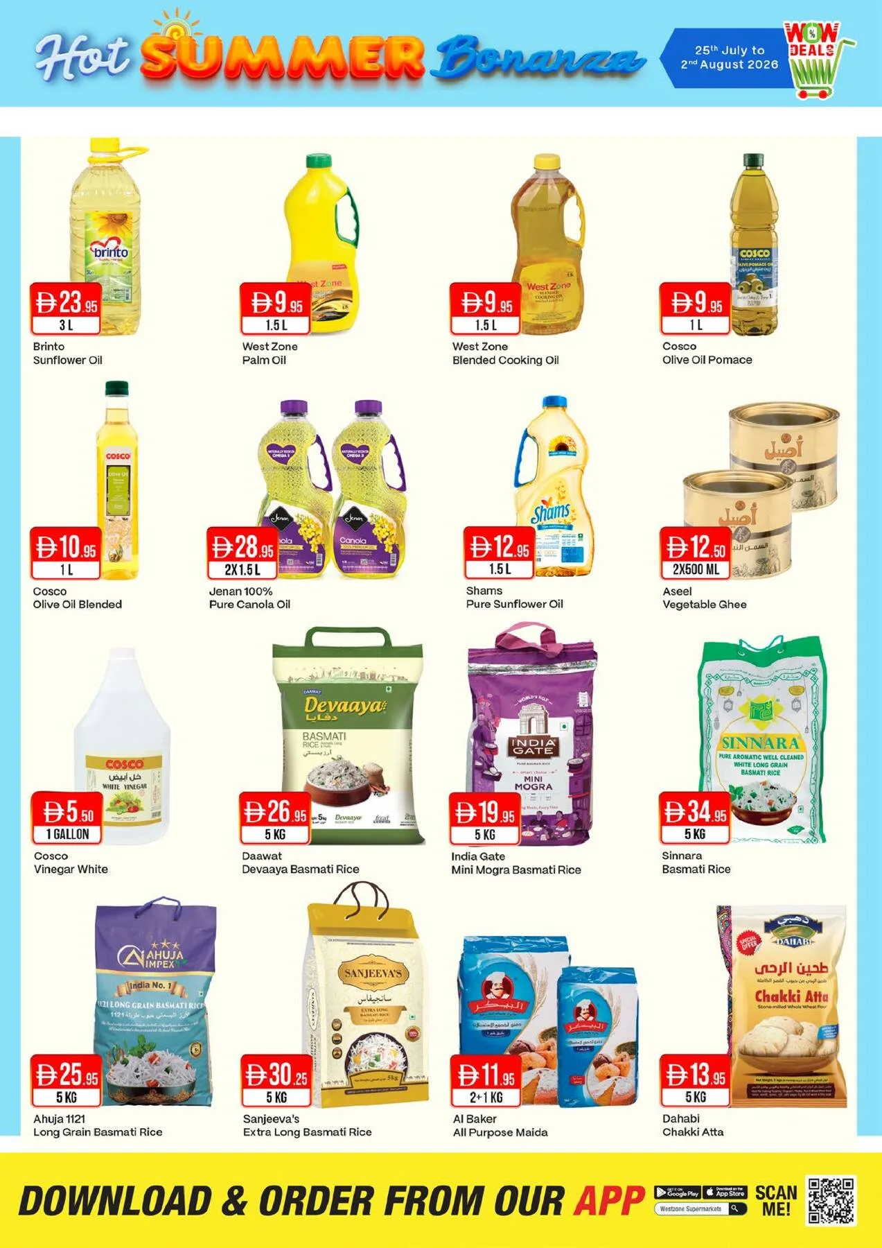 Hot Summer Bonanza from West Zone until 2nd August - West Zone UAE Offers & Promotions — page 12