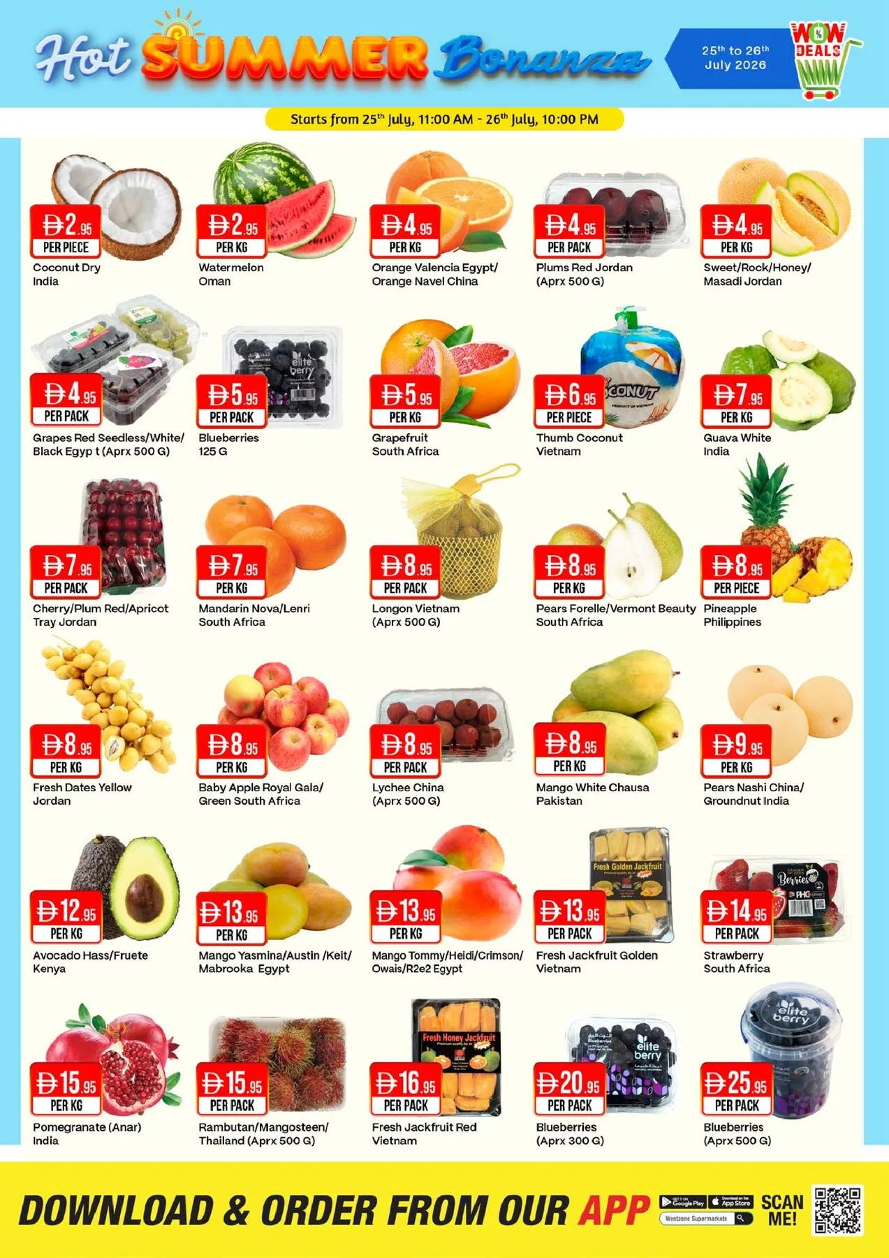 Hot Summer Bonanza from West Zone until 2nd August - West Zone UAE Offers & Promotions — page 20
