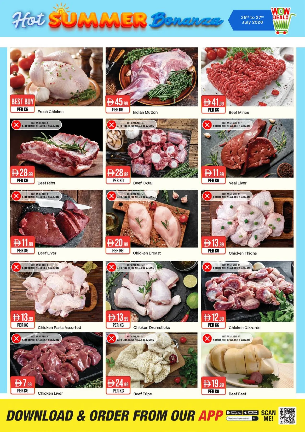 Hot Summer Bonanza from West Zone until 2nd August - West Zone UAE Offers & Promotions — page 24