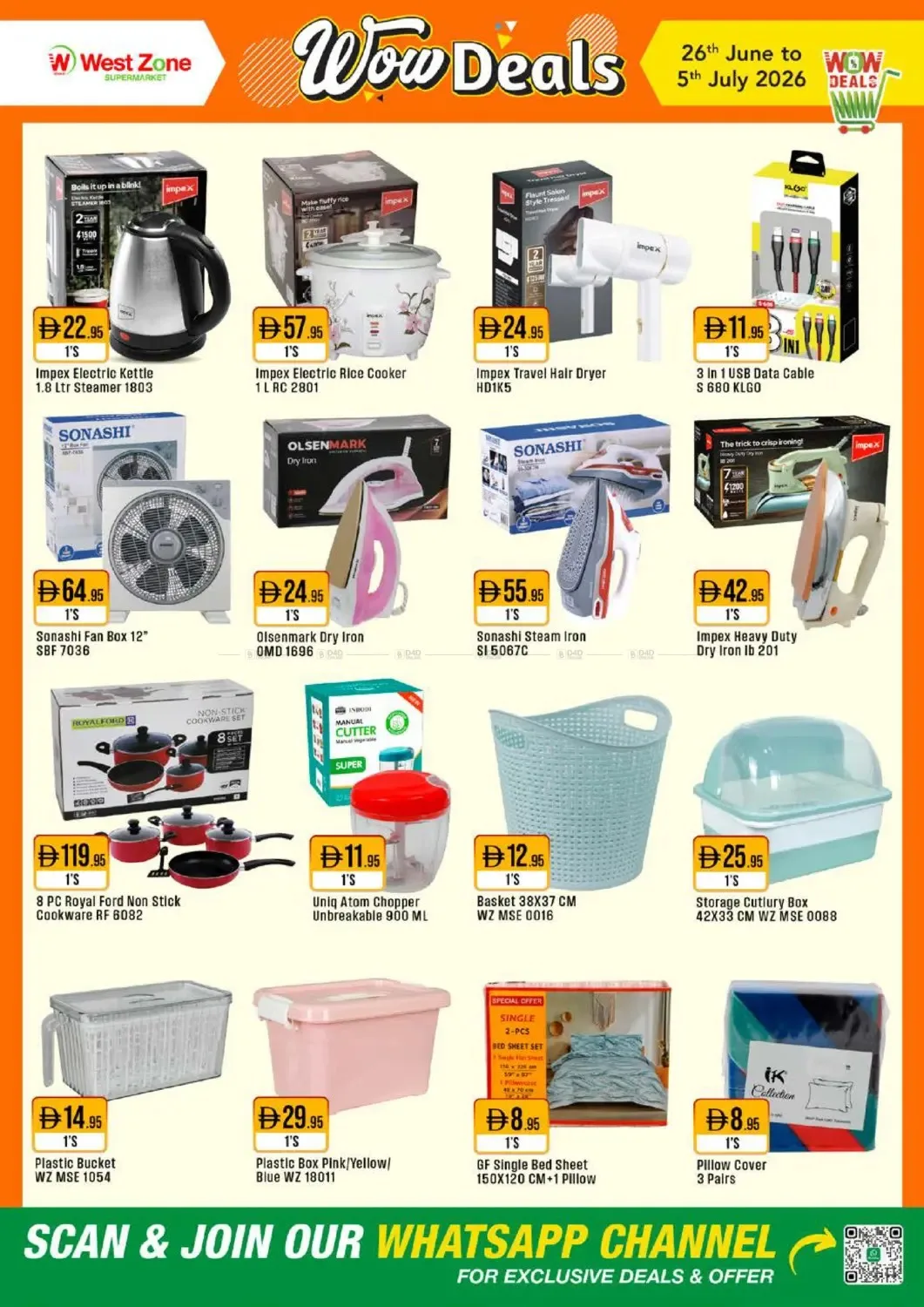 Wow Deals from West Zone until 5th July - West Zone UAE Offers & Promotions — page 14