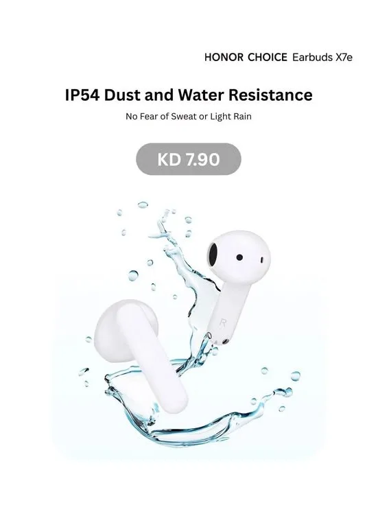 Available now - HONOR CHOICE Earbuds X7e from X-Cite until 21st July - X-Cite Kuwait Offers & Promotions catalogue cover